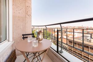 Balkon lub taras w obiekcie Plaza de España