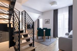 Część wypoczynkowa w obiekcie Green Apartments