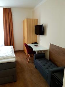 TV a/nebo společenská místnost v ubytování Hotel PrimaVera parco