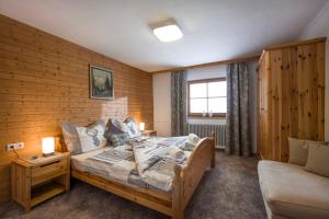 Posteľ alebo postele v izbe v ubytovaní Appartement Waldruhe