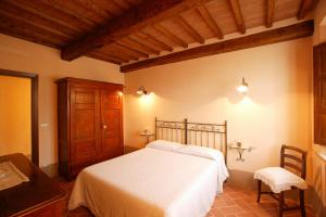 Posteľ alebo postele v izbe v ubytovaní Agriturismo Podere San Gregorio