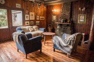 Un lugar para sentarse en Hosteria Las Cartas
