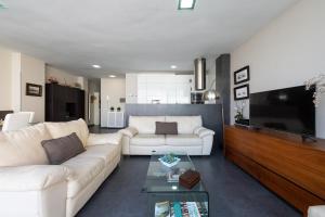 A television and/or entertainment centre at Living Las Canteras Homes - LAS CANTERAS PENTHOUSE