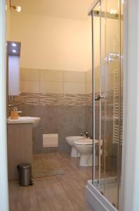 Ett badrum på Bergamo Bassa