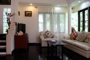 Posezení v ubytování Moosiyard Hometel Khaoyai
