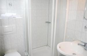 Ein Badezimmer in der Unterkunft Ferienhaus 120 In Kirchheim