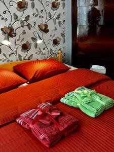 Кровать или кровати в номере Soliid Apartment