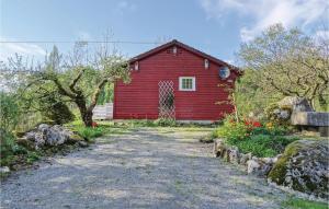 Κήπος έξω από το Holiday Home Hovsherad Handeland