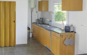 Cuina o zona de cuina de Lovely Home In Insel Poel With Kitchen