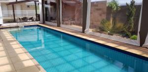 Πισίνα στο ή κοντά στο Hotel Villa das Termas Machadinho +17 φωτογραφίες
