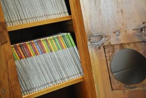 The library in Az apartmant