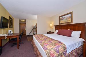 Katil atau katil-katil dalam bilik di Lamplighter Inn-South