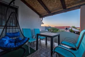 Balkón nebo terasa v ubytování Apartments Marko