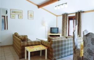 TV a/nebo společenská místnost v ubytování Bredene Beach