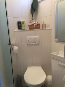 Koupelna v ubytování Apartmani Vela Luka