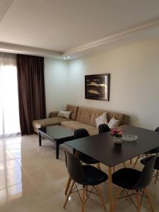 Posezení v ubytování Saramica Seaside apartment