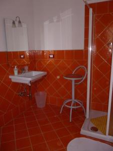 Kúpeľňa v ubytovaní B&B Al Vecchio Confine