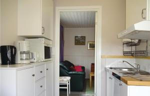 Majoituspaikan Gorgeous Home In Ronneby With House Sea View keittiö tai keittotila