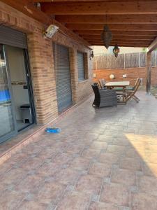Balkón nebo terasa v ubytování Chalet moderno con PISCINA en Calafell