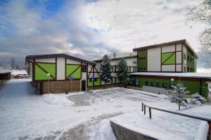 Apartmanovy dom Familia Smokovec during the winter