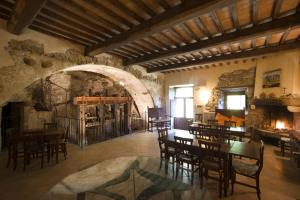 ห้องอาหารหรือที่รับประทานอาหารของ Agriturismo San Giorgio
