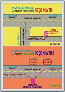 แผนผังของ Ngoc Kha Tu 1 Hotel