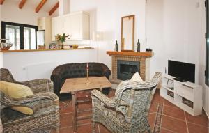 One-Bedroom Holiday home Pizarra Malaga with a Fireplace 09 ...