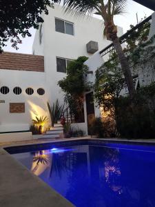 Bazén v ubytování Los Milagros Hotel nebo v jeho okolí