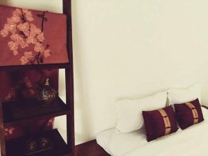 Voodi või voodid majutusasutuse Chang House toas