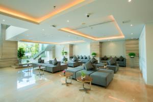 Posezení v ubytování Glamour Hotel Da Nang