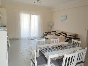 Kuchyň nebo kuchyňský kout v ubytování Mango apartment