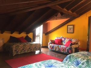 Posezení v ubytování Casa rural Espinareu
