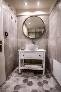 A bathroom at Levkosh Apartments at Lefkada's Heart