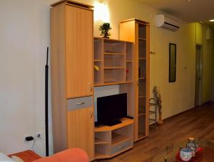 TV i/ili multimedijalni sistem u objektu Apartment D
