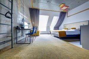 TV a/nebo společenská místnost v ubytování Hotel Arche Geologiczna