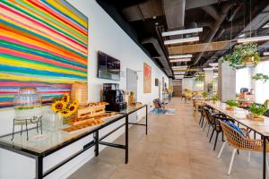 Posezení v ubytování Hotel Arche Geologiczna