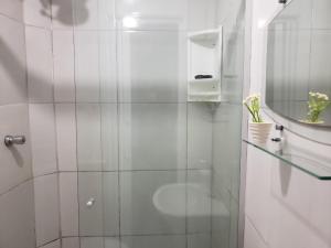 Ett badrum på Casa da Albertina