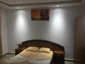 Postel nebo postele na pokoji v ubytování Penthouse avec vue imprenable sur mer