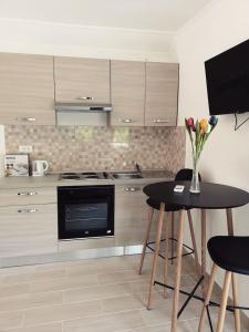 Kjøkken eller kjøkkenkrok på Apartment Ivka
