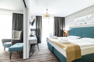 Posteľ alebo postele v izbe v ubytovaní Hotel Perfect