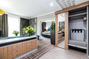Posteľ alebo postele v izbe v ubytovaní Hotel Perfect