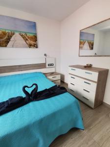 Posteľ alebo postele v izbe v ubytovaní Sun and Relax (San valentin)