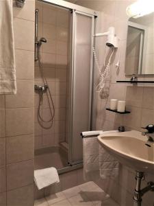Koupelna v ubytování Hotel Rupertihaus
