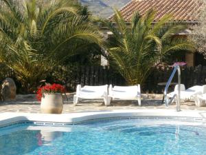 The swimming pool at or close to Finca El Corral