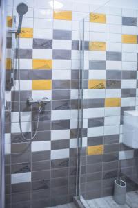 Koupelna v ubytování Jázmin Apartman
