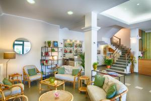 Posezení v ubytování Albergo Villa Lucia