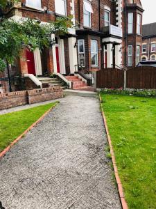 The building where the guesthouse is located 