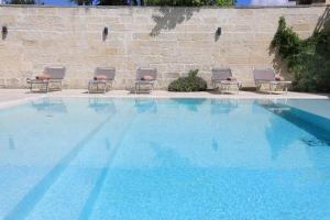 The swimming pool at or close to Palazzo Circolone