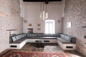 Posezení v ubytování Keresbino Hydra Manor House