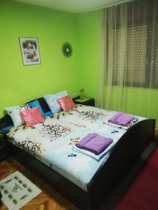 Postel nebo postele na pokoji v ubytování Apartment Bojke